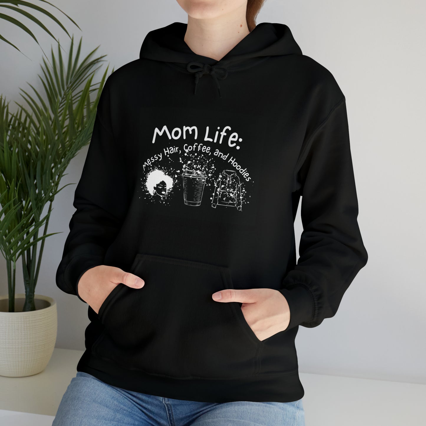 Mom Life - Heavy Blend™ Hooded Sweatshirt